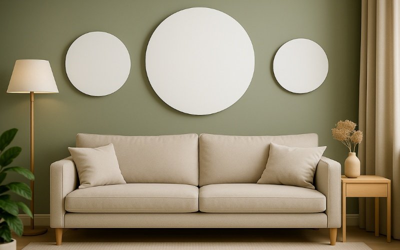 Home 5 Runde rahmenlose Infrarotheizung als Design-Highlight für Wand oder Decke