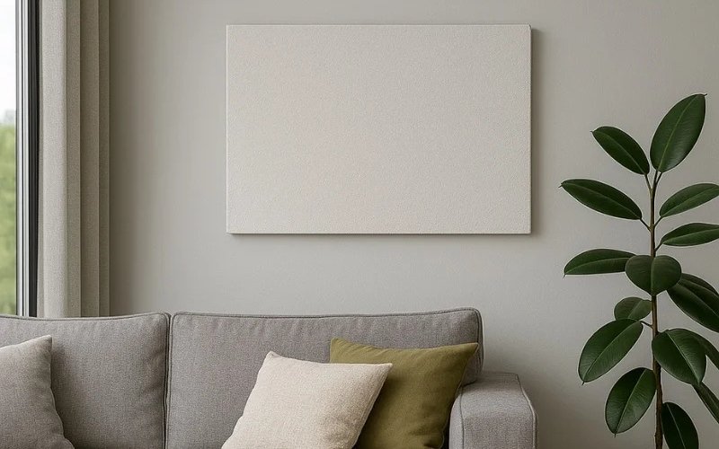 Home 1 Rahmenlose Victory Infrarotheizung im Wohnraum für Wand- und Deckenmontage